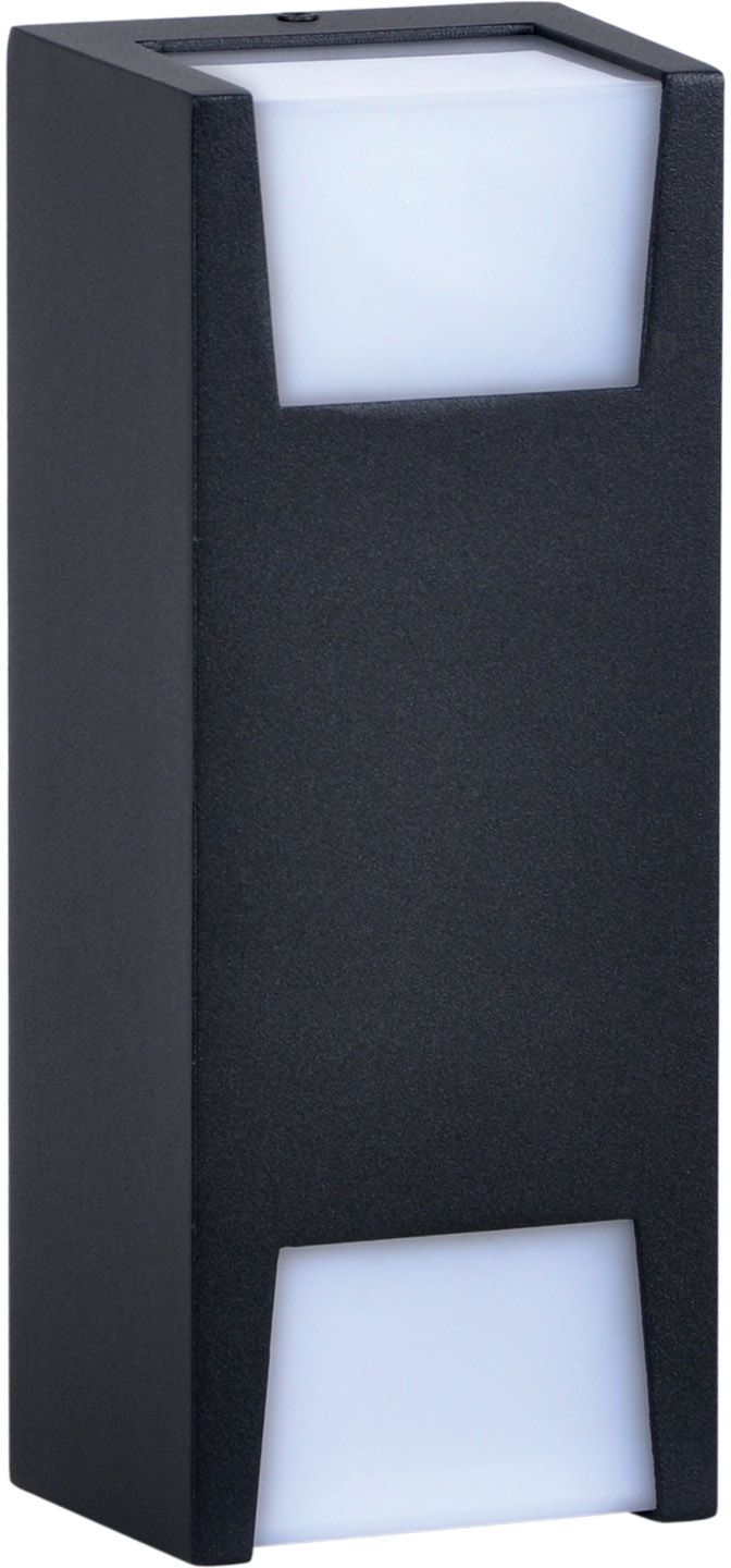 Kaja Slot lámpara de pared para exteriores 2x60 W blanco-negro K-8145