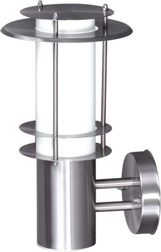 Kaja Tares lámpara de pared para exteriores 1x40 W blanco-cromo K-LP238A