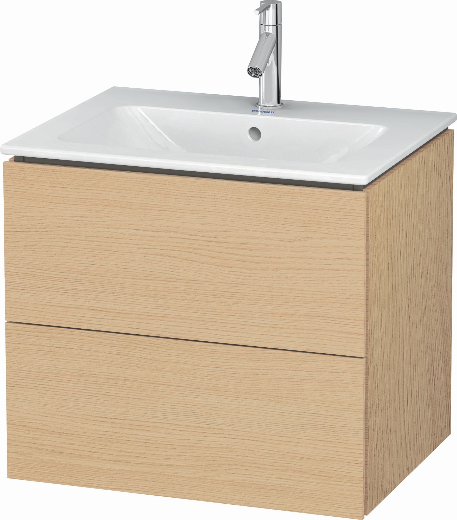 Duravit L-Cube armario 62x48.1x55 cm suspendido, para lavabo roble LC624003030