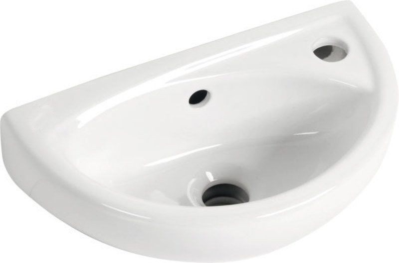 Creavit Oval lavabo 39x23 cm oval clásico blanco TP040
