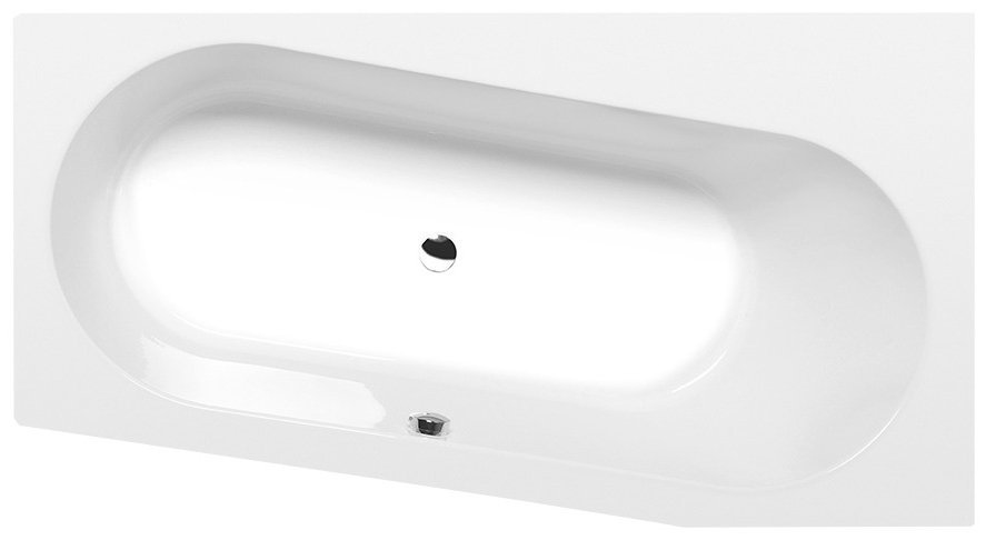 Polysan Astra bañera de esquina 165x90 cm derecha blanco 31611