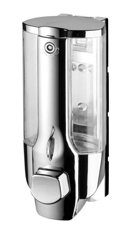 Aqualine dispensador de jabón 350 ml cromo 72075