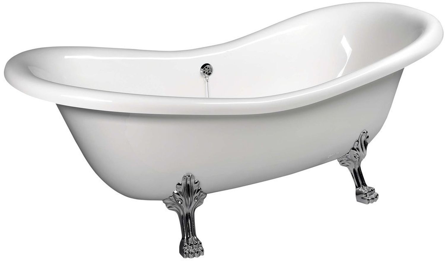 Polysan Charleston bañera exenta 188x80 cm oval blanco 38122