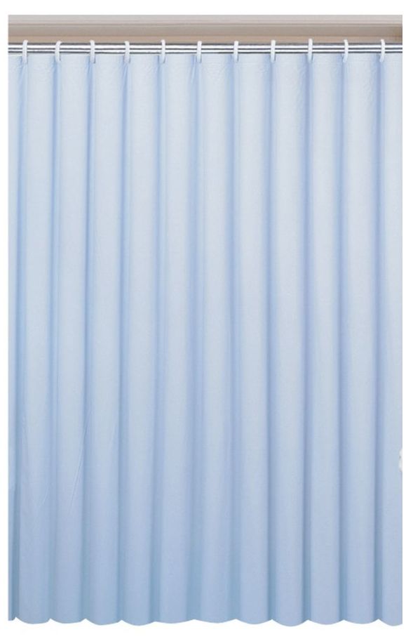 Aqualine cortina de ducha 180x180 cm azul 0201003 M