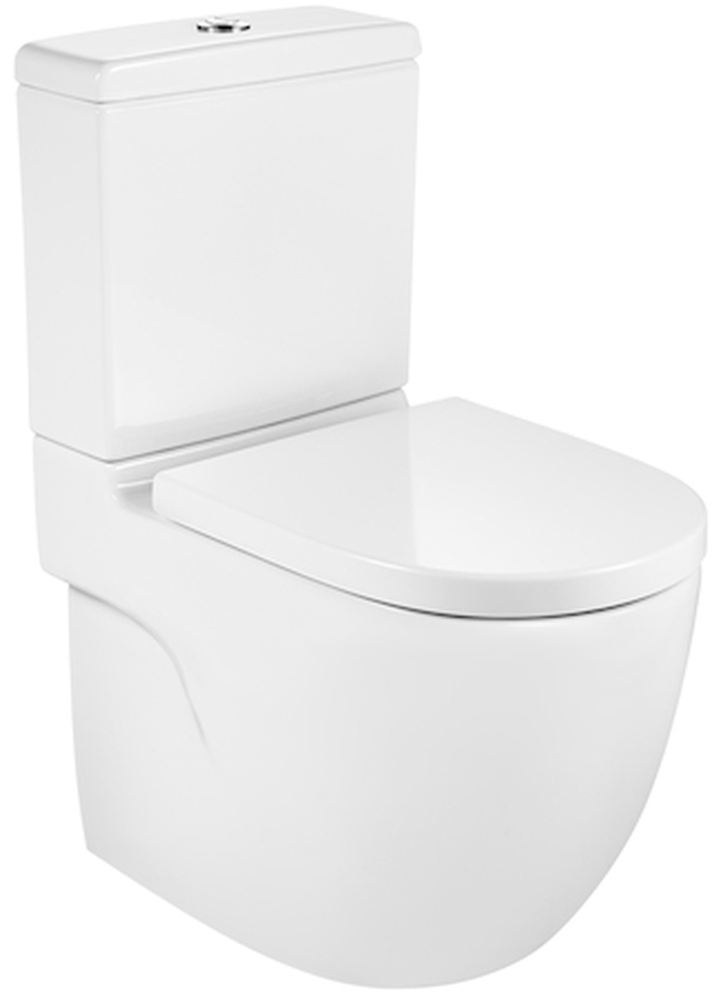 Roca Meridian taza de inodoro compacto blanco A34224LS00