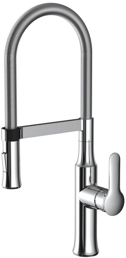 Sapho Jessy grifo de cocina de pie cromo 1105-62