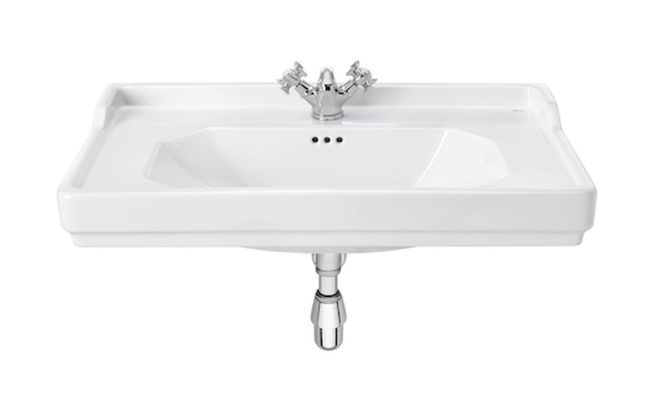 Roca Carmen lavabo 80x50 cm rectangular clásico blanco A3270A0S00
