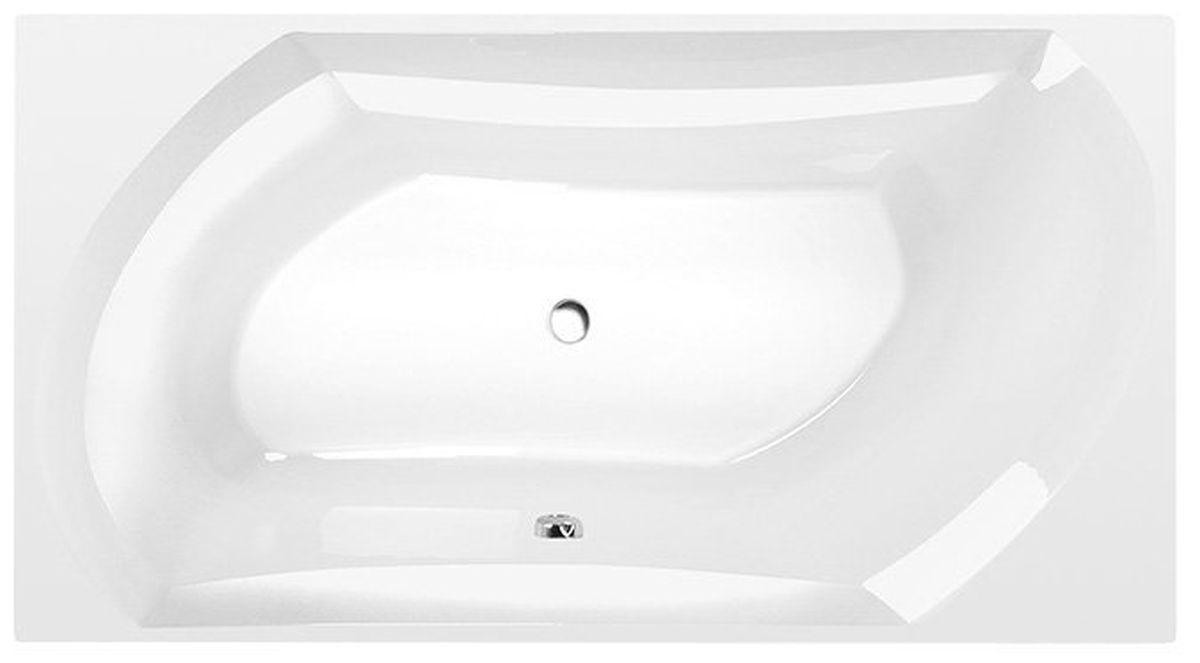 Polysan Salsa bañera rectangular 190x100 cm blanco 44119