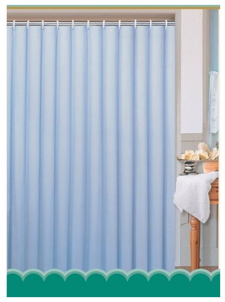 Aqualine cortina de ducha 180x180 cm azul 0201103 M