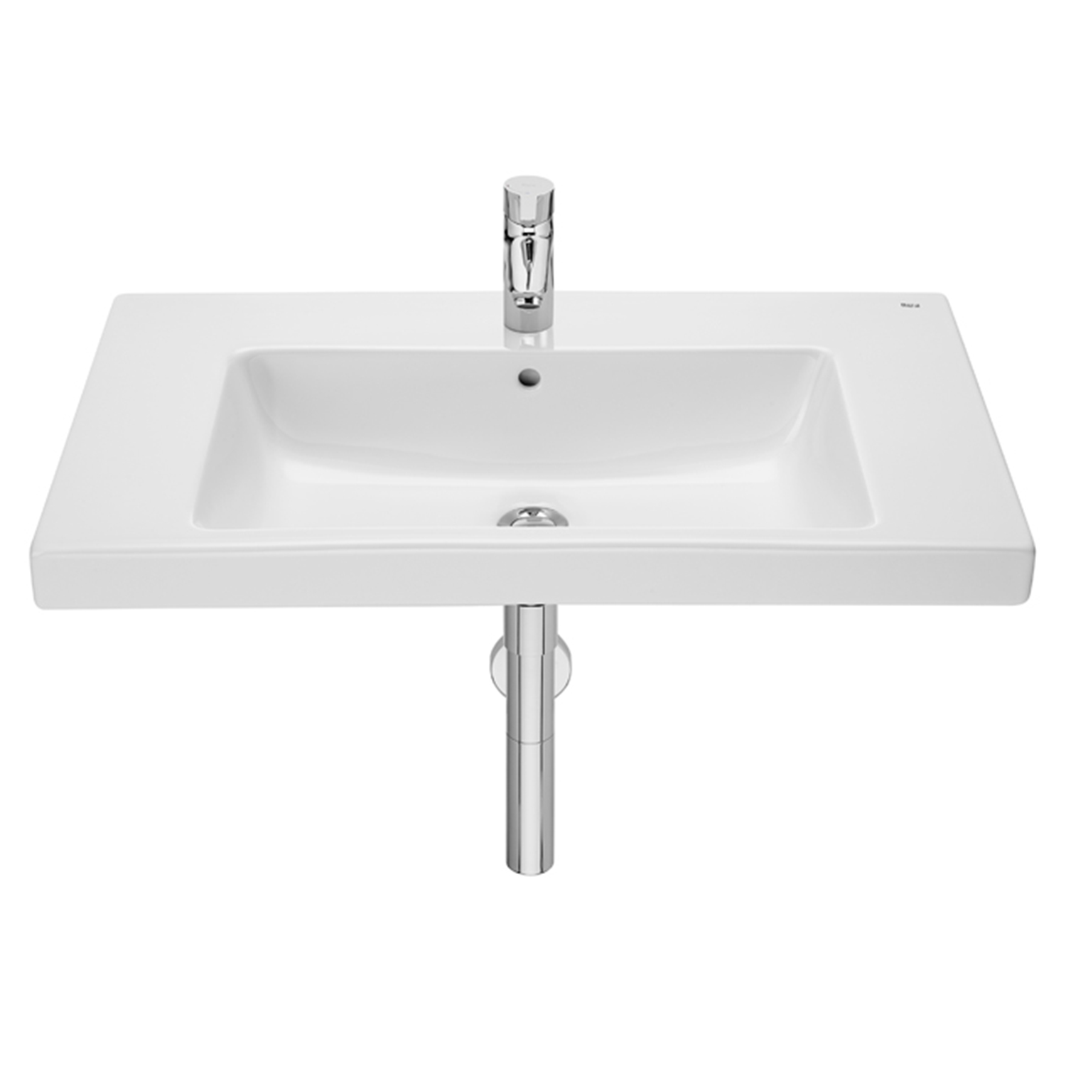 Roca Gap lavabo 80x46 cm rectangular clásico blanco A3270M0S00