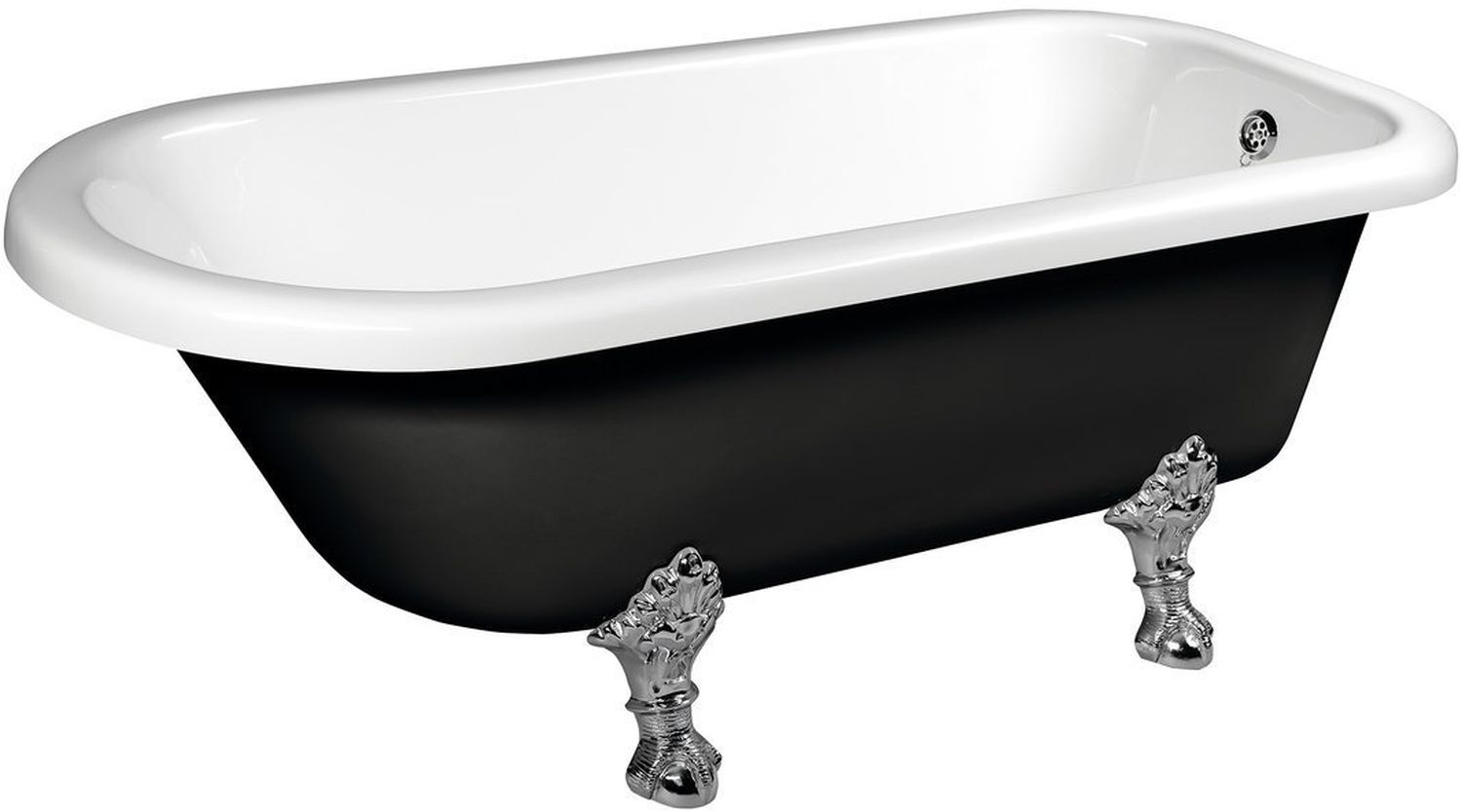 Polysan Foxtrot bañera exenta 170x75 cm oval bicolor 72961