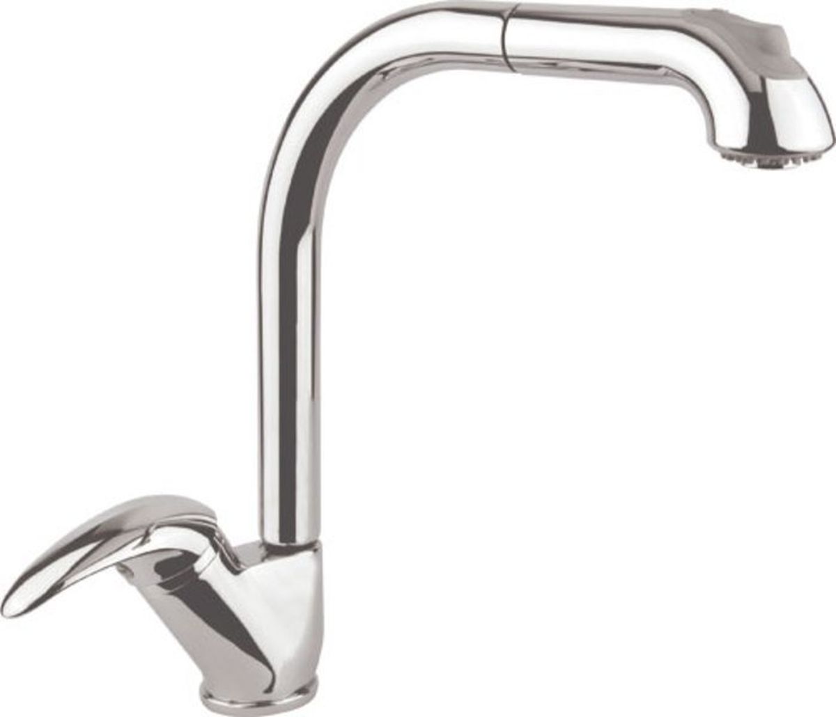 Sapho Axus grifo de cocina de pie cromo 1112-72