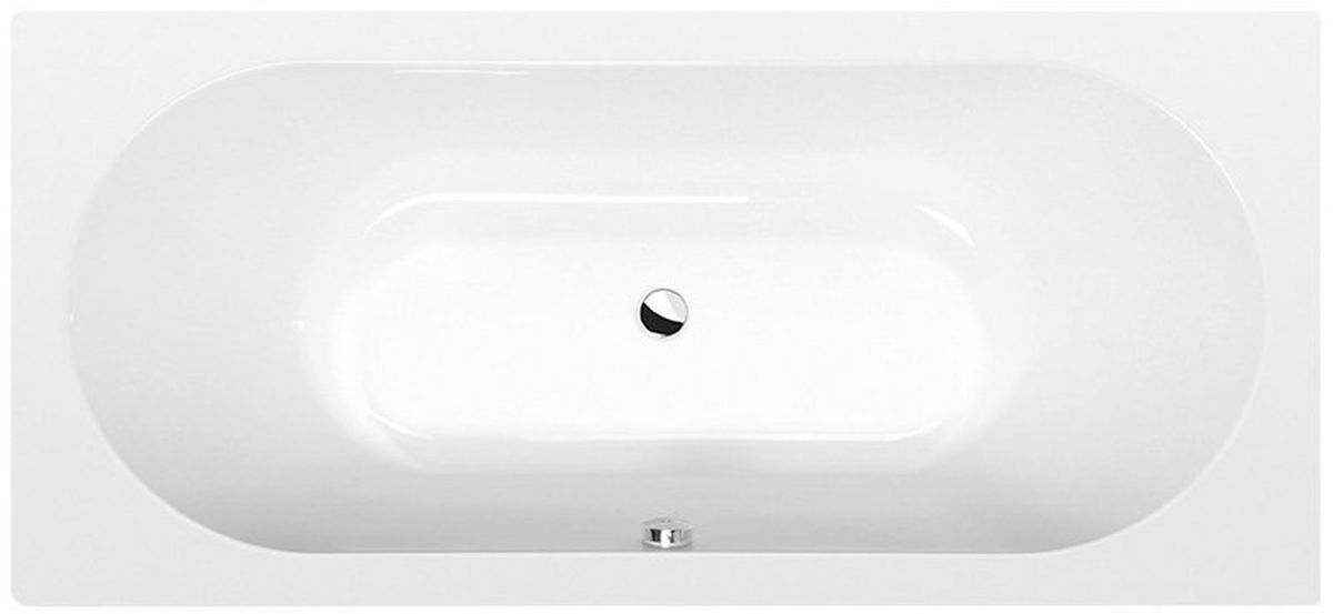 Polysan Viva bañera rectangular slim 185x80 cm blanco 71968S