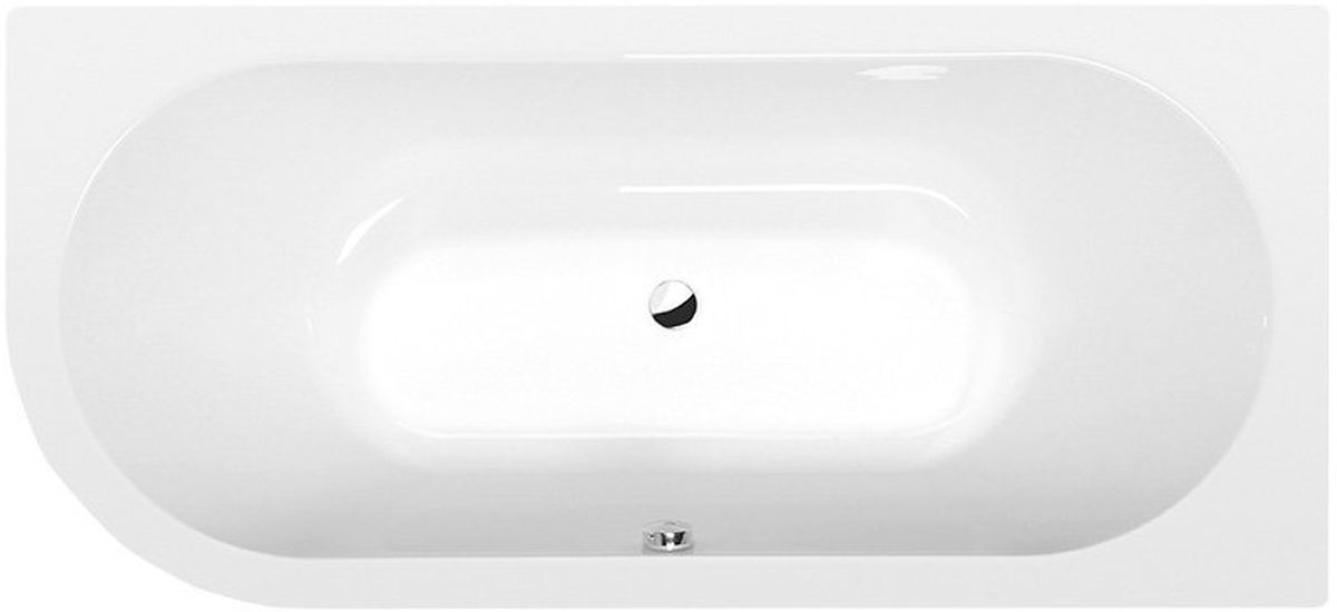 Polysan Viva bañera esquinera slim 175x80 cm derecha blanco 78119S