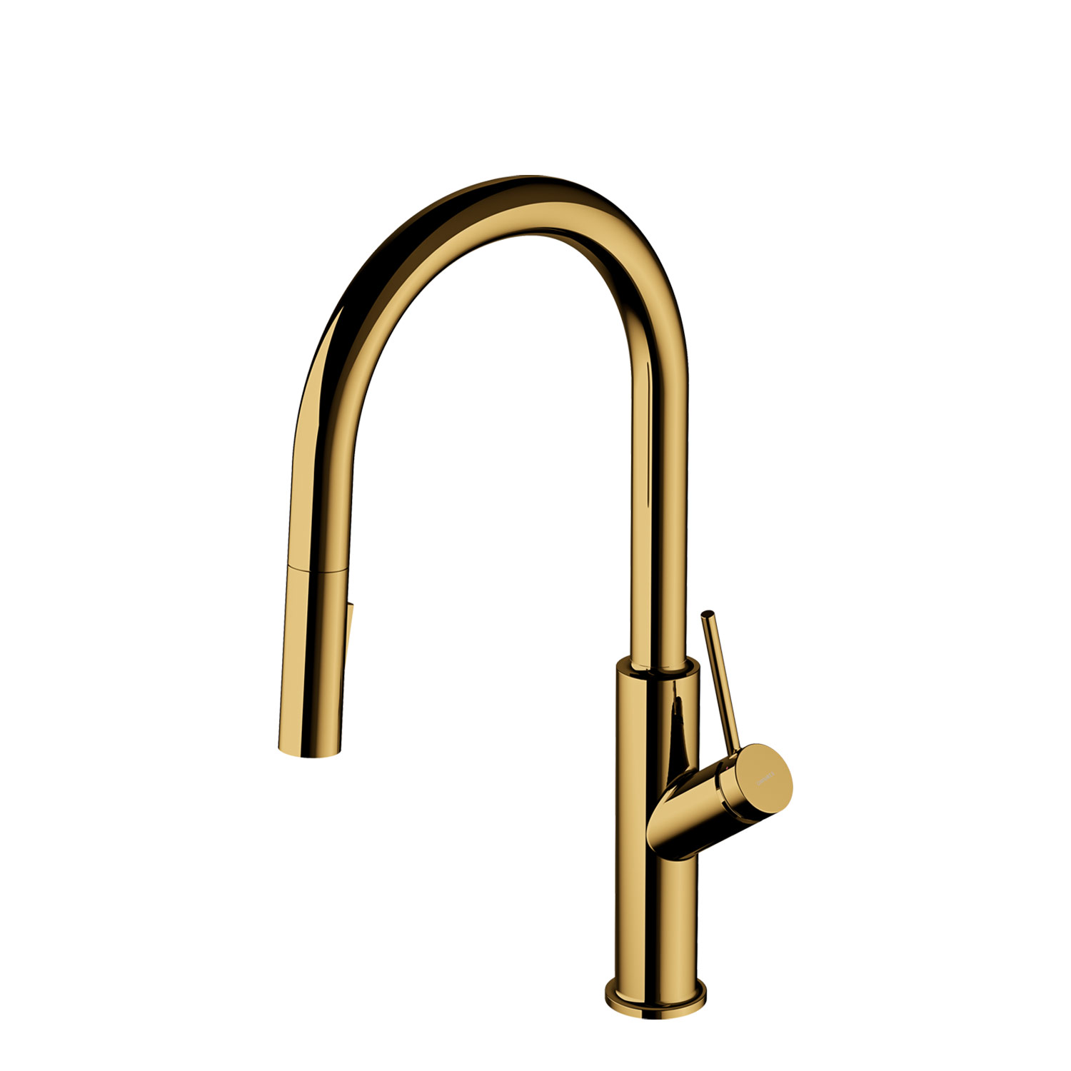Omnires Bend grifo de cocina de pie oro/oro arcaico BE6455GL