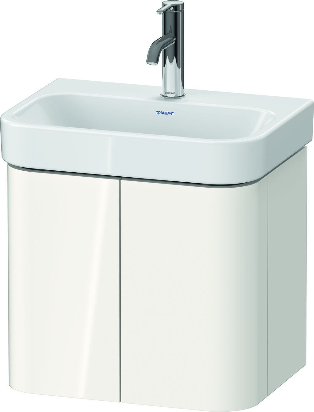 Duravit Happy D.2 armario 47.5x35x41.5 cm suspendido, para lavabo blanco HP4384022220000