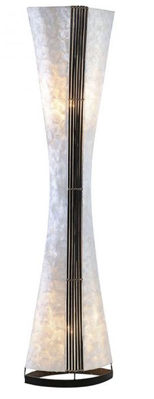 Paul Neuhaus Abuja lámpara de pie 2x40 W multicolor 1929