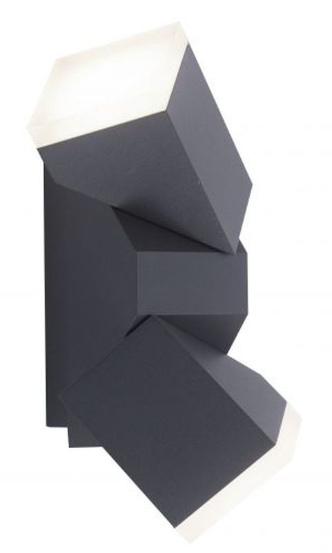 Paul Neuhaus Ryan lámpara de pared para exteriores 2x5 W antracita 9722-13