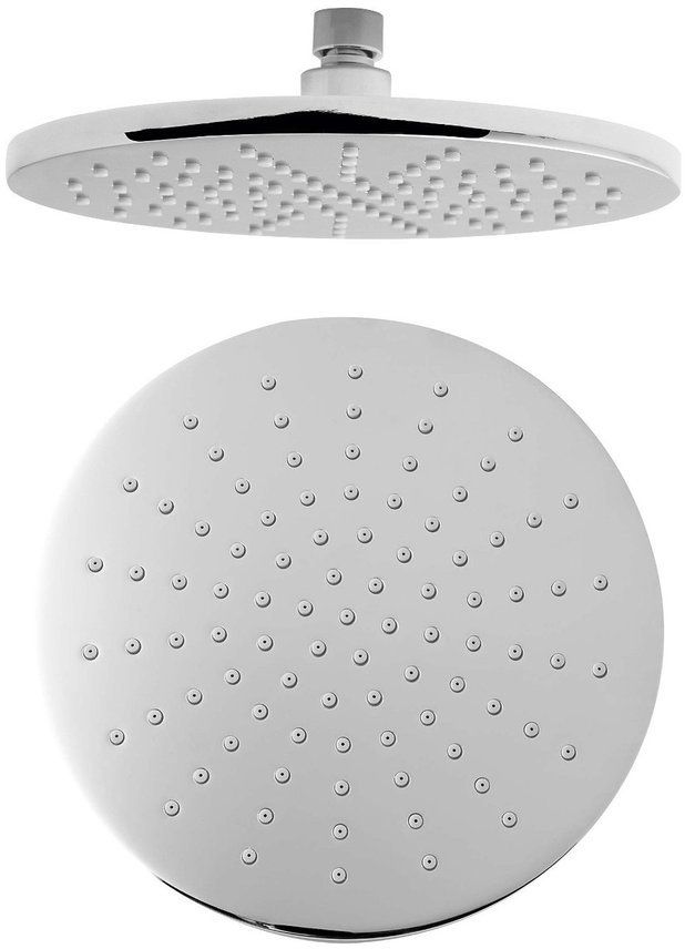 Sapho ducha con efecto lluvia 22.5x22.5 cm circular cromo 1203-02