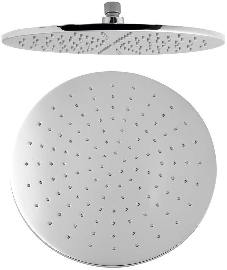 Sapho ducha con efecto lluvia 30.3x30.3 cm circular cromo 1203-03