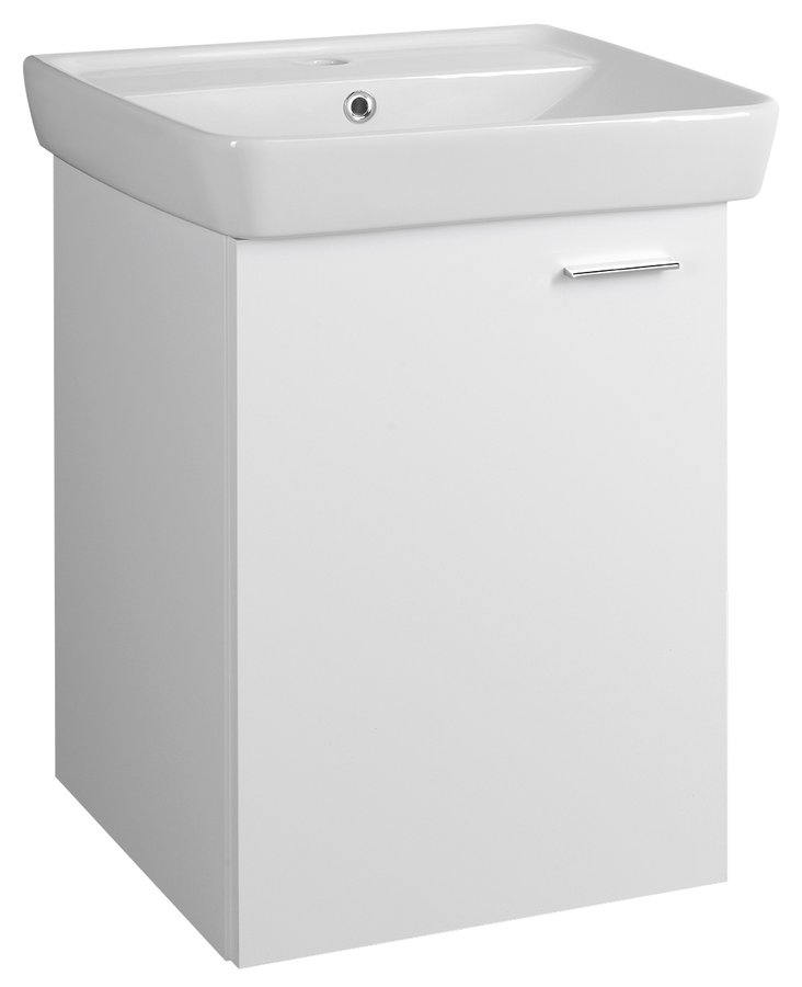 Aqualine Zoja armario 50.5x37.1x63 cm suspendido, para lavabo blanco 56373