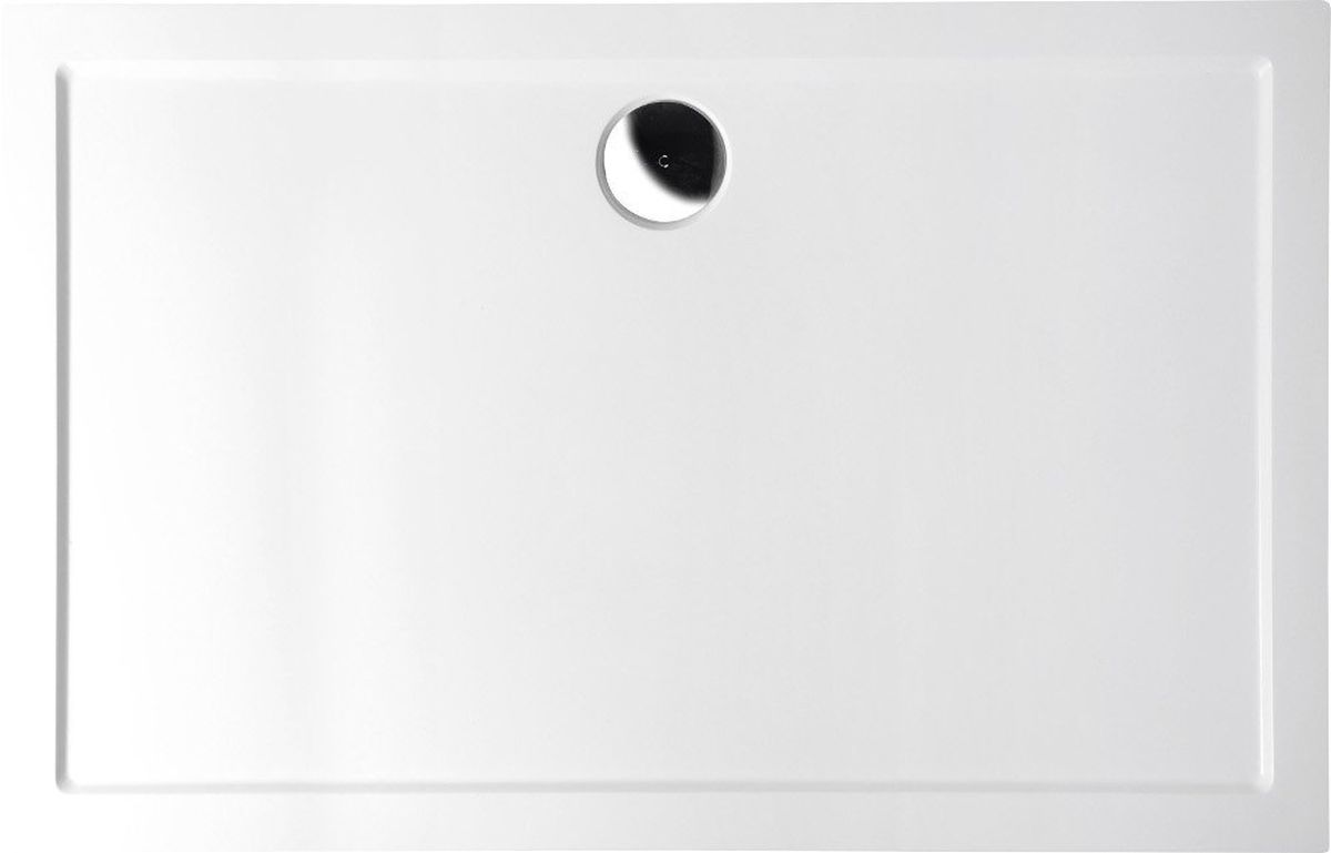 Polysan Karia plato de ducha rectangular 100x70 cm blanco 71565