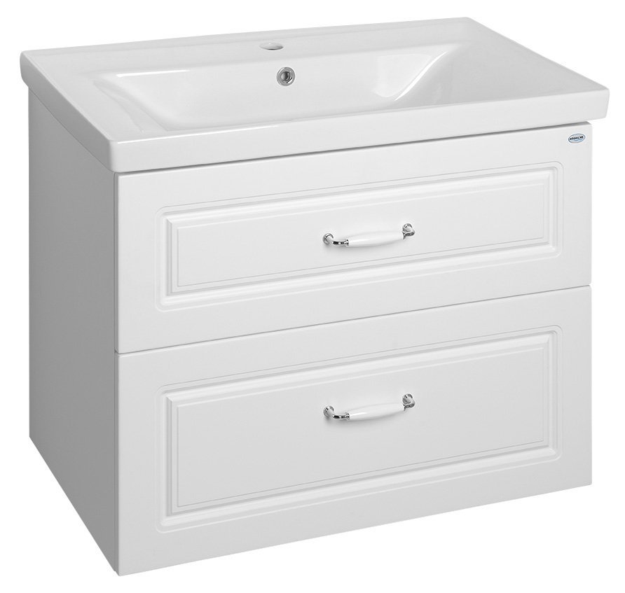 Aqualine Favolo armario 76.5x44.6x60 cm suspendido, para lavabo blanco FV280