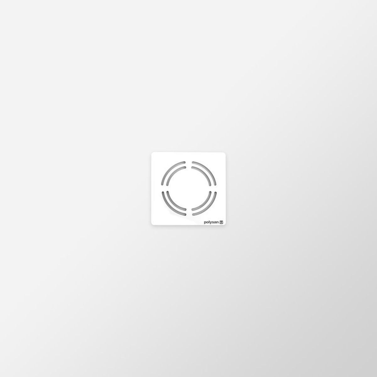 Polysan Flexia plato de ducha cuadrado 90x90 cm blanco 71546