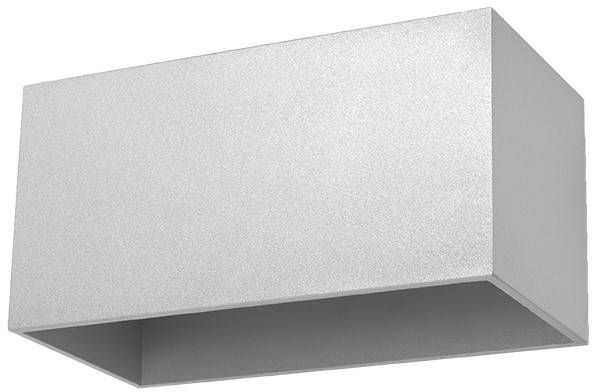 Sollux Lighting Quad Maxi lámpara de pared 2x40 W gris SL.0526