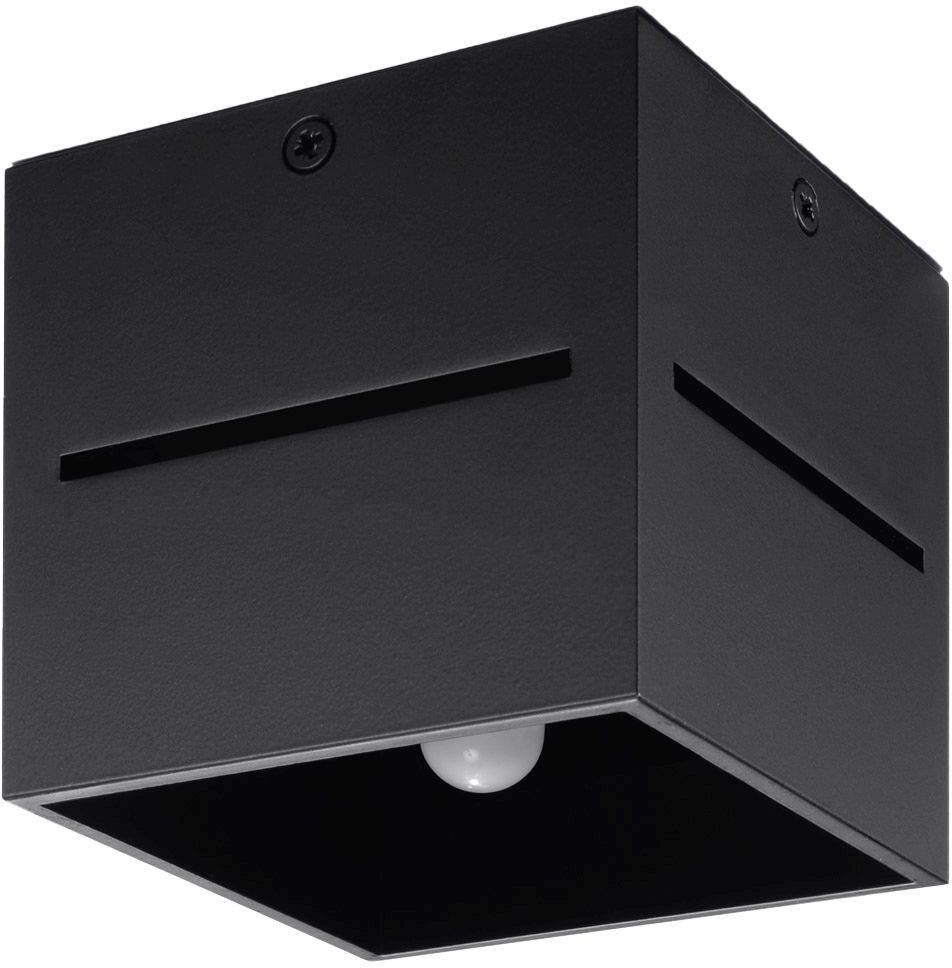 Sollux Lighting Lobo lámpara de techo 1x40 W negro SL.0207