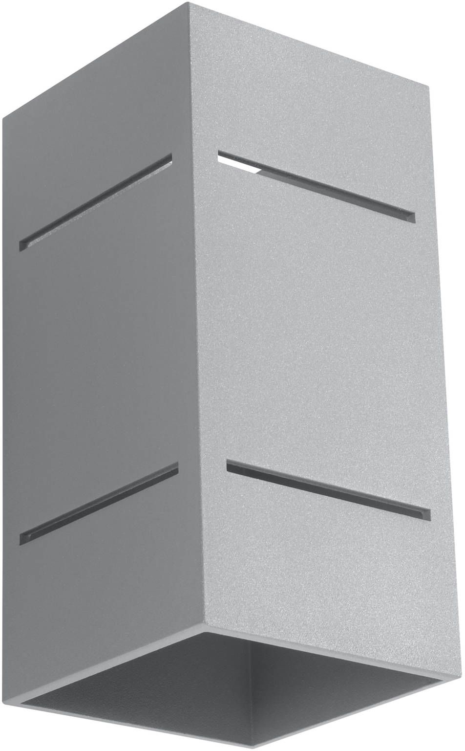 Sollux Lighting Blocco lámpara de pared 1x40 W gris SL.0479