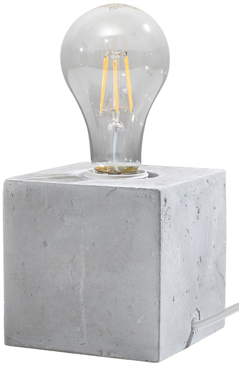 Sollux Lighting Ariz lámpara para escritorio 1x60 W gris SL.0683