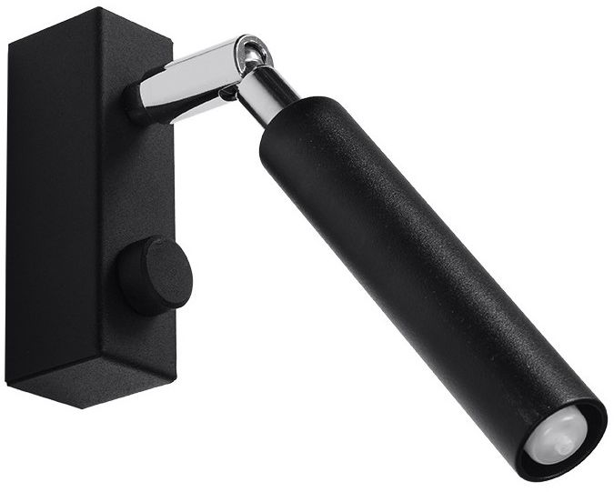 Sollux Lighting lámpara de pared 1x40 W negro SL.0897
