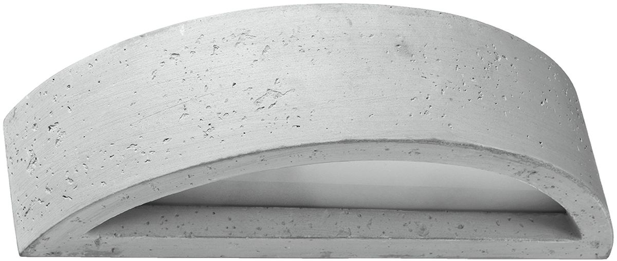 Sollux Lighting Atena lámpara de pared 1x60 W gris SL.0994