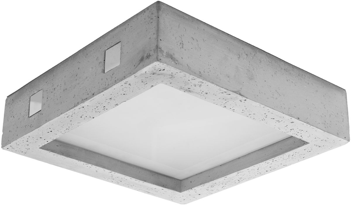 Sollux Lighting Riza plafón 1x18 W gris SL.0995