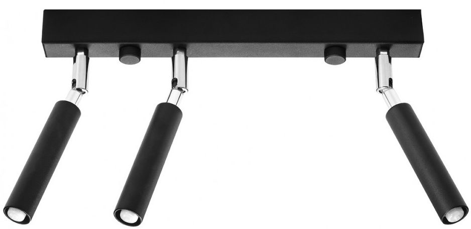 Sollux Lighting Eyetech lámpara de techo 3x40 W negro SL.0899