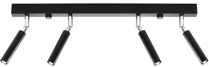 Sollux Lighting Eyetech lámpara de techo 4x40 W negro SL.0900