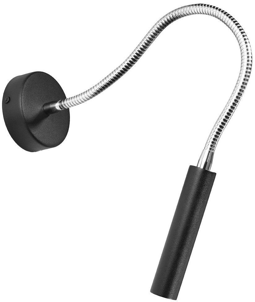 Sollux Lighting Axil lámpara de pared 1x40 W negro SL.0910
