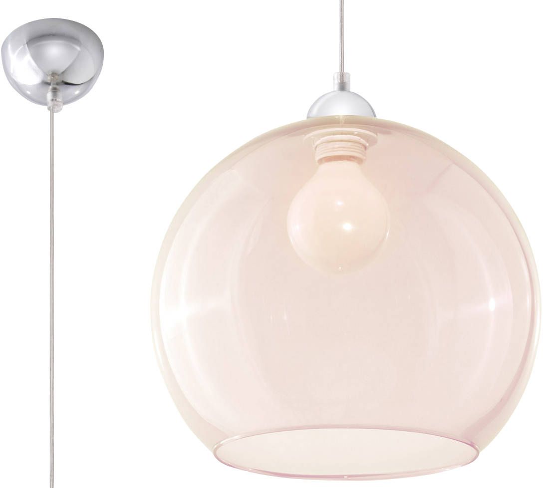 Sollux Lighting Ball lámpara colgante 1x60 W champán SL.0249