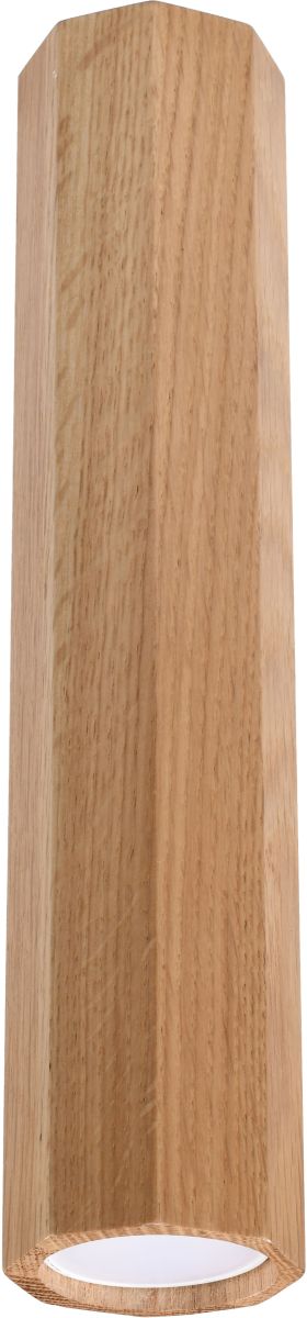 Sollux Lighting Zeke lámpara de techo 1x40 W madera SL.1034