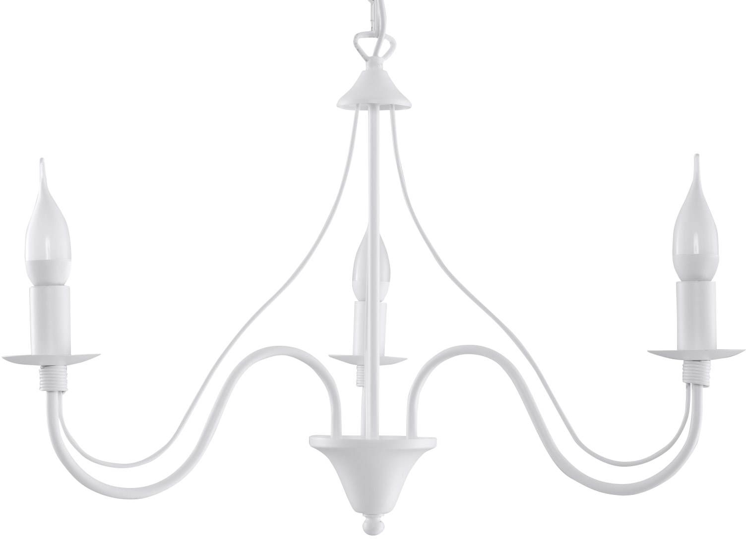 Sollux Lighting Minerwa lámpara colgante 3x40 W blanco SL.0213