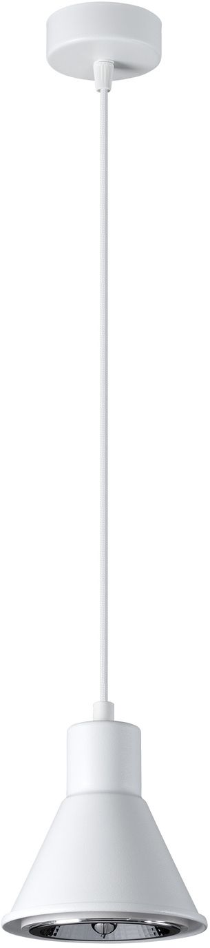 Sollux Lighting Tazila lámpara colgante 1x60 W blanco SL.0987