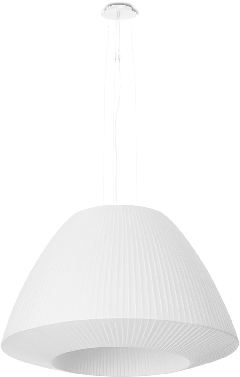 Sollux Lighting Bella lámpara colgante 3x60 W blanco SL.0733