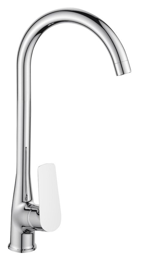 Aqualine Lotta grifo de cocina de pie cromo LT603