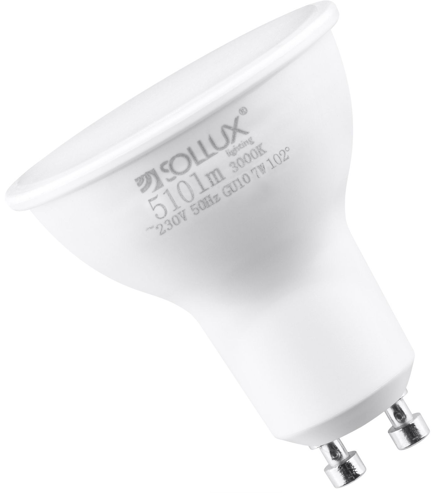 Sollux Lighting bombilla led 1x7 W 3000 K GU10 SL.0972