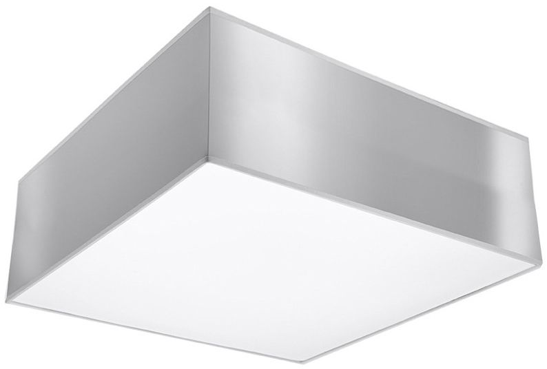 Sollux Lighting Horus plafón 2x60 W gris SL.0137
