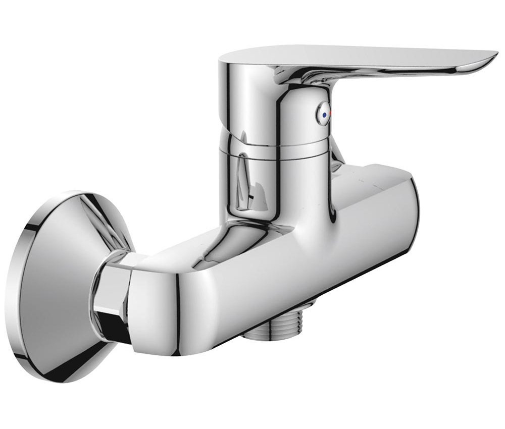 Aqualine Lotta grifo para ducha a pared cromo LT611