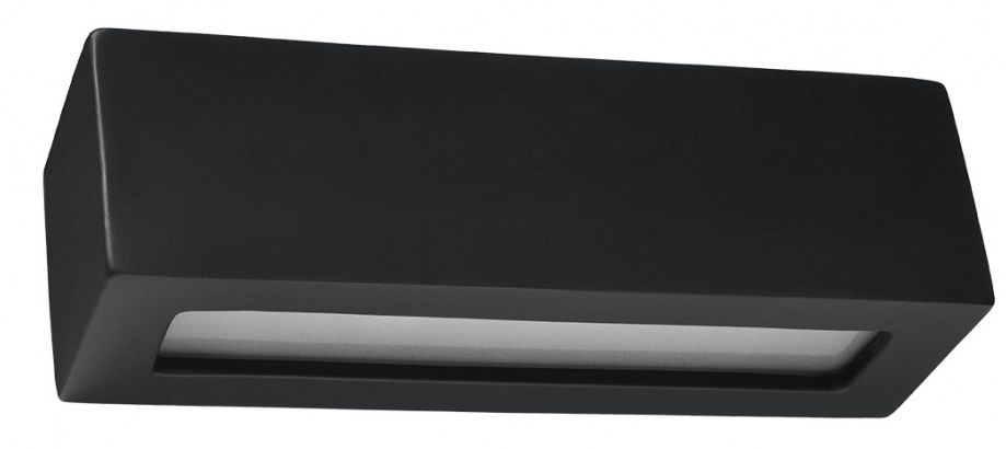 Sollux Lighting Vega lámpara de pared 1x60 W negro SL.0878