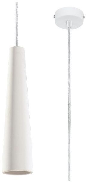 Sollux Lighting Electra lámpara colgante 1x40 W blanco SL.0845
