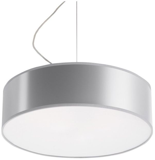 Sollux Lighting Arena lámpara colgante 2x60 W gris/gris ceniza SL.0116